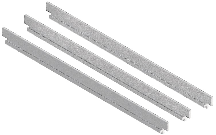 Produktbild UBK 300 083  -  Sichtkantenprofil UBK 300 für Endstück, 8mm Vertiefung